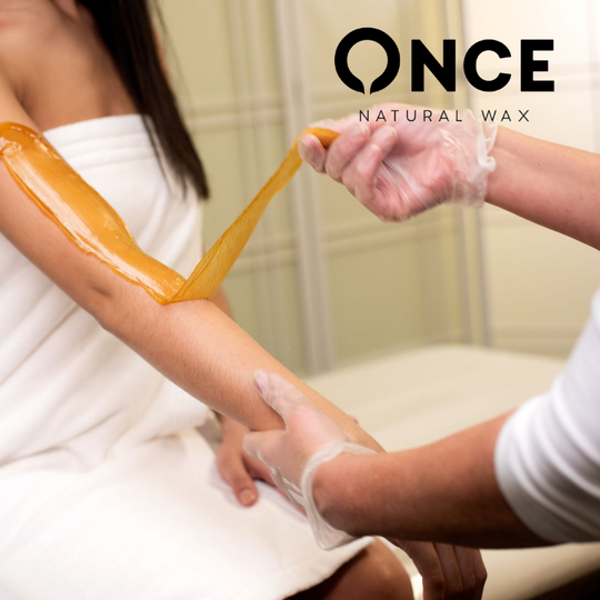 How to wax with Once Natural Wax